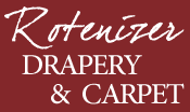 logo for Rotenizer drapery and carpet