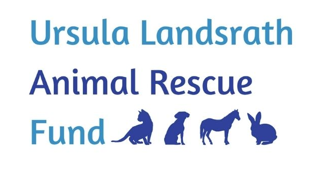 logo for ursula landsrath animal rescue fund